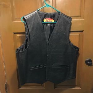 Leather Vest